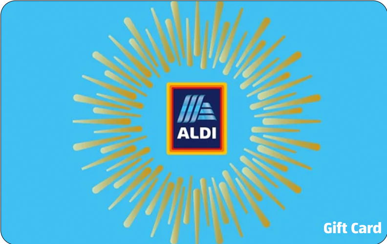 Physical Aldi Gift Cards (Unrestricted)